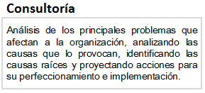 consultoría